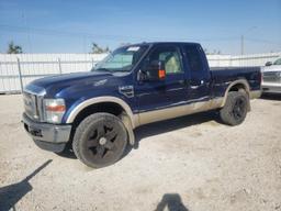 FORD F250 SUPER 2009 blue  gas 1FTSX21539EB21566 photo #2