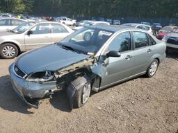 FORD FOCUS ZX4 2006 silver  gas 1FAHP34N26W184732 photo #2