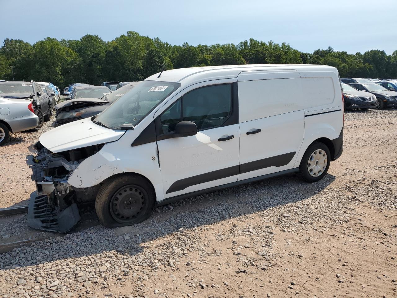 FORD TRANSIT CO 2015 white cargo va gas NM0LS7E71F1189103 photo #1