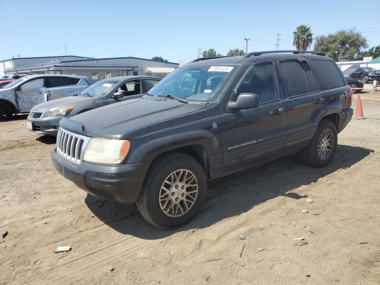 JEEP GRAND CHER 2004 black 4dr spor gas 1J4GW58N84C323480 photo #1