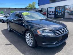 VOLKSWAGEN PASSAT S 2014 black sedan 4d gas 1VWAT7A36EC036081 photo #2