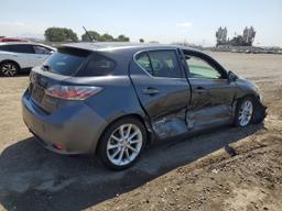 LEXUS CT 200 2011 gray hatchbac hybrid engine JTHKD5BH7B2032950 photo #4