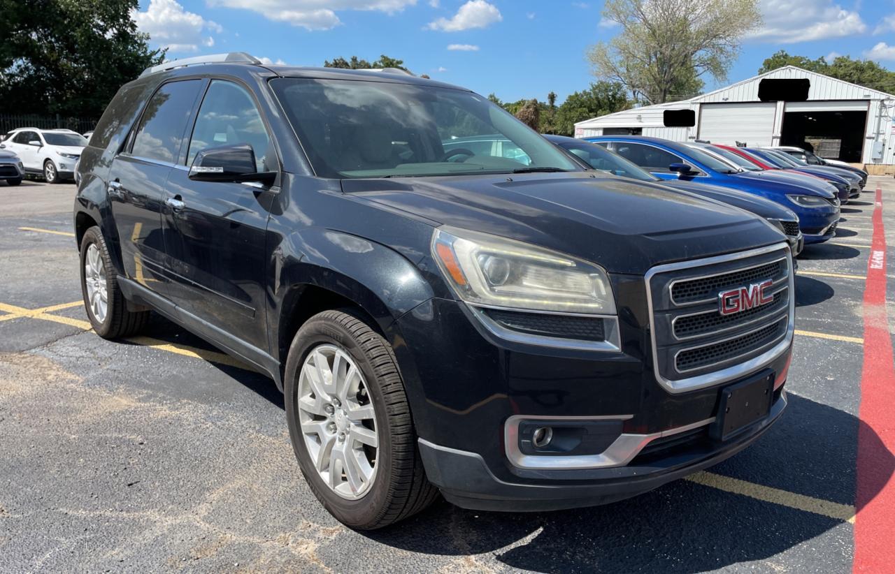 GMC ACADIA SLT 2015 black 4dr spor gas 1GKKRRKD3FJ287733 photo #1