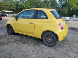 FIAT 500 POP 2012 yellow  gas 3C3CFFAR6CT114592 photo #3