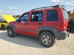 JEEP LIBERTY SP 2003 red  gas 1J4GK48K03W721551 photo #3