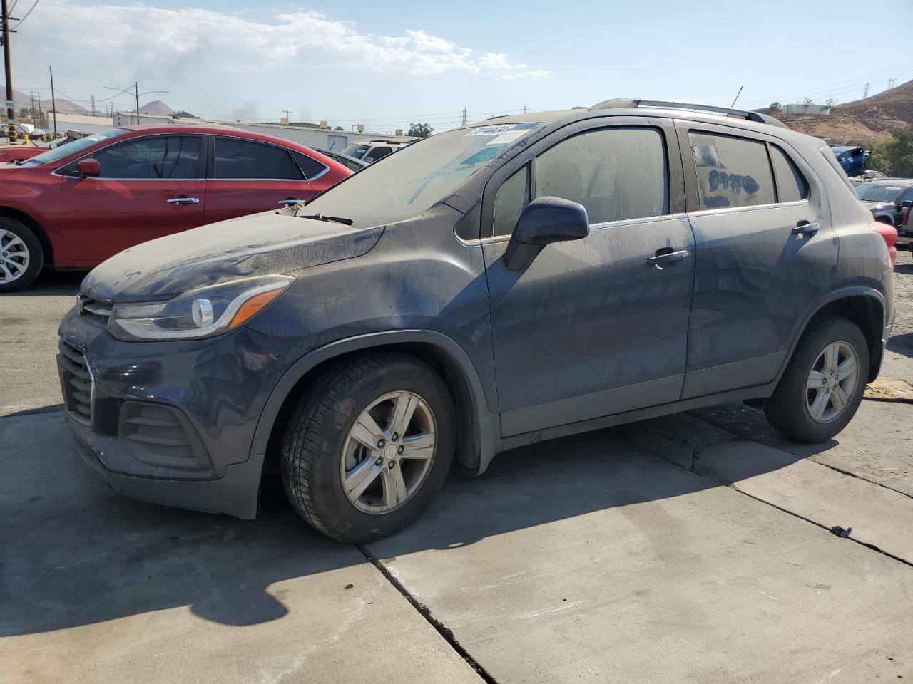 CHEVROLET TRAX 1LT 2019 gray  gas 3GNCJLSB7KL309455 photo #1