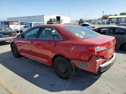 TOYOTA CAMRY BASE 2012 red  gas 4T4BF1FK6CR200174 photo #3