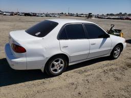 TOYOTA COROLLA CE 2002 white  gas 1NXBR12E62Z640380 photo #4