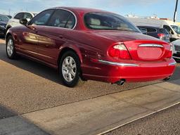 JAGUAR S-TYPE 2003 maroon sedan 4d gas SAJEA01T83FM46041 photo #4