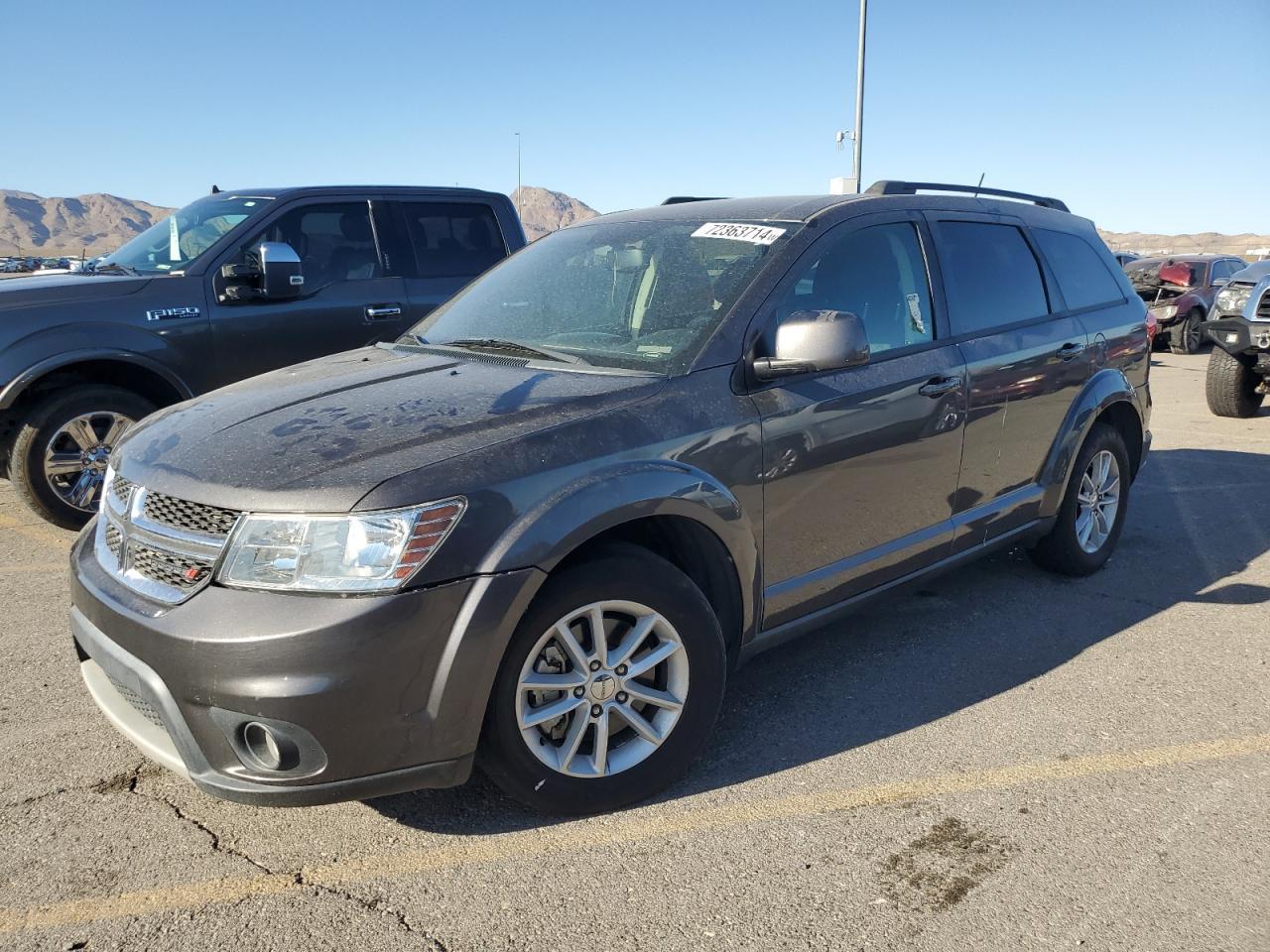 DODGE JOURNEY SX 2015 gray  gas 3C4PDCBB7FT687976 photo #1