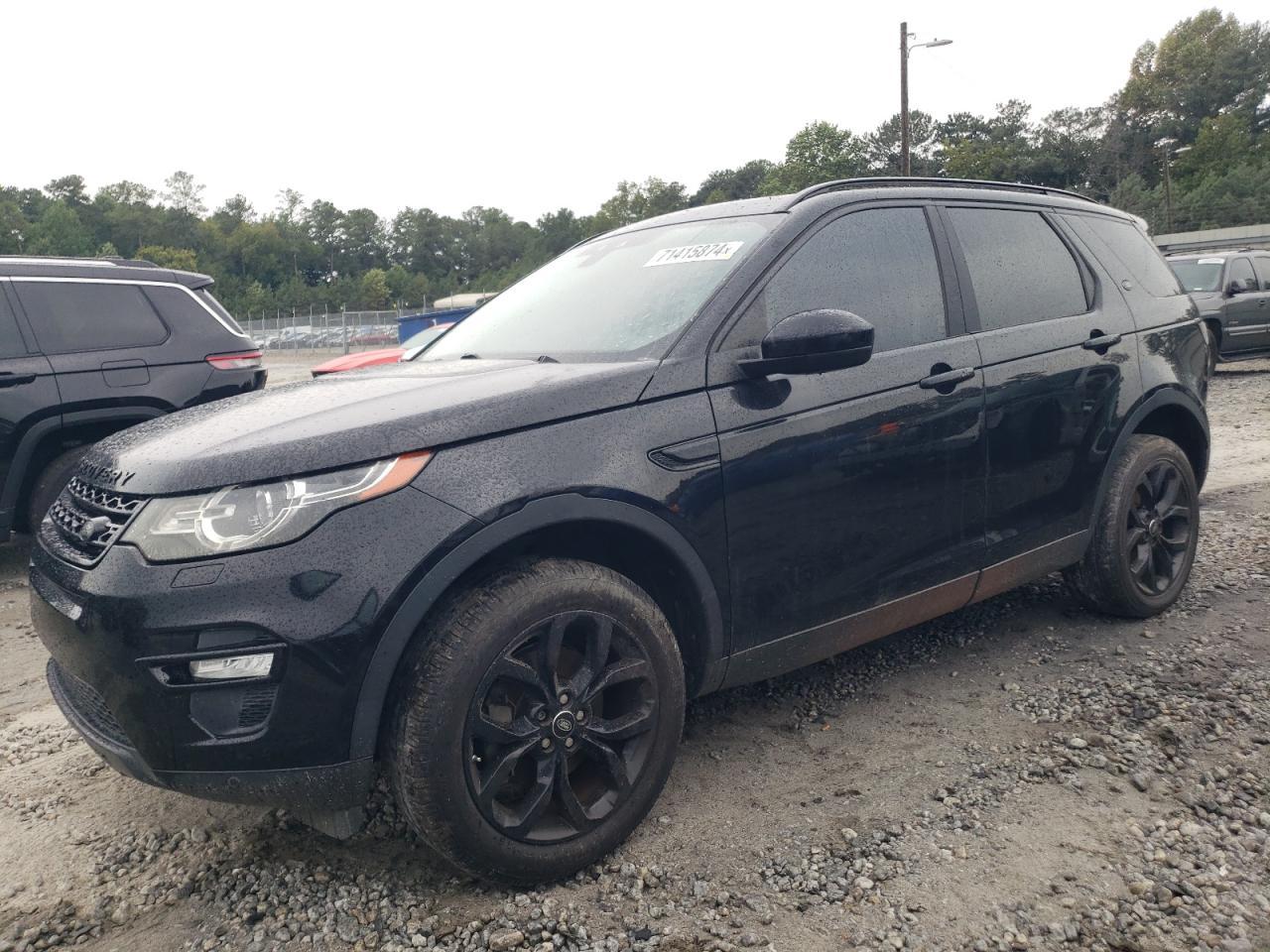 LAND ROVER DISCOVERY 2016 black 4dr spor gas SALCR2BG9GH554182 photo #1