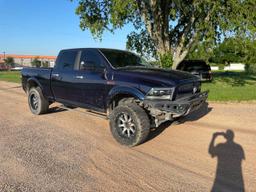 RAM 1500 LARAM 2014 blue crew pic diesel 1C6RR7VM7ES371399 photo #2