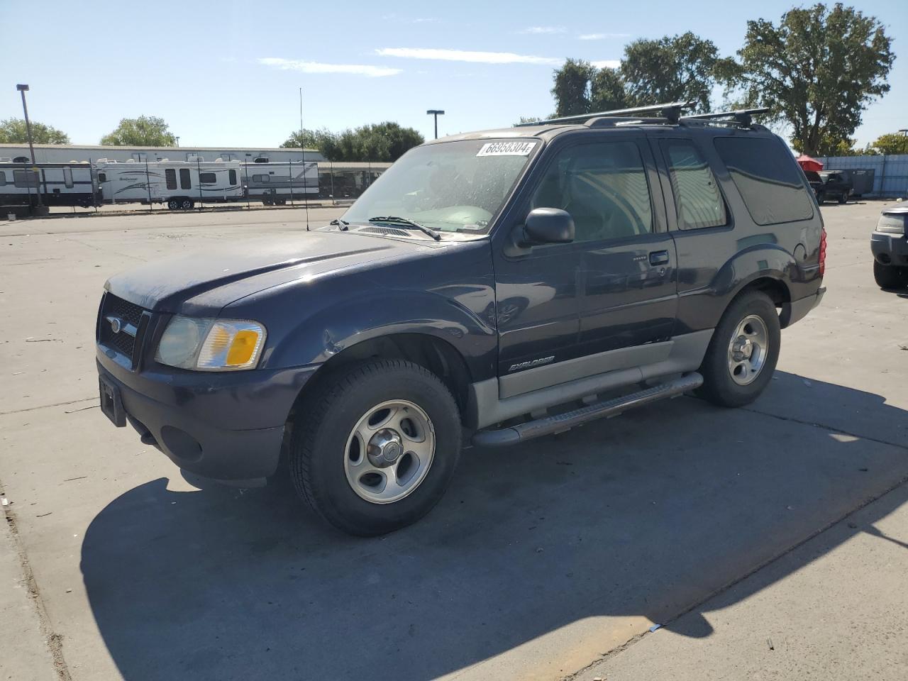 FORD EXPLORER S 2001 blue  gas 1FMYU70EX1UA94941 photo #1