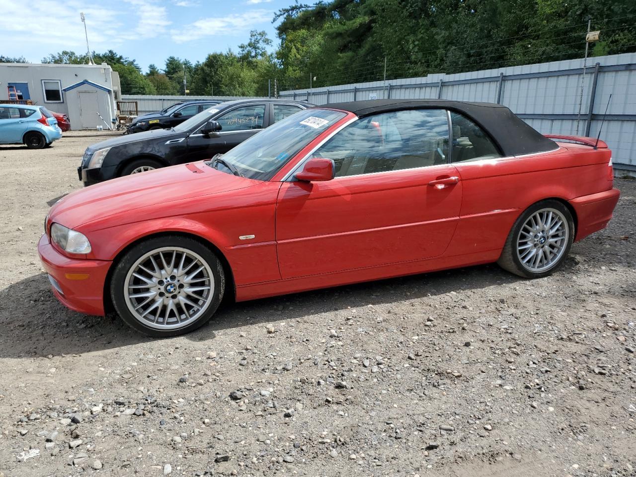 BMW 330 CI 2002 red  gas WBABS53472JU93278 photo #1