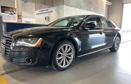 AUDI A8 L QUATT 2011 black sedan 4d gas WAURVAFD1BN011567 photo #3