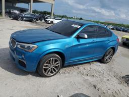 BMW X4 XDRIVEM 2016 blue 4dr spor gas 5UXXW7C55G0M91008 photo #2