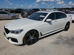 BMW 750 I 2019 white  gas WBA7F0C57KGM24545 photo #2