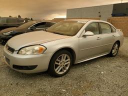 CHEVROLET IMPALA LTZ 2013 silver  gas 2G1WC5E37D1168223 photo #2