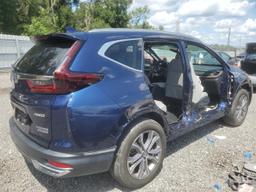 HONDA CR-V TOURI 2020 blue  hybrid engine 7FART6H9XLE005396 photo #4