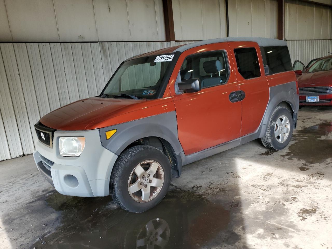 HONDA ELEMENT EX 2003 orange  gas 5J6YH28543L018912 photo #1