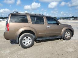 NISSAN PATHFINDER 2005 brown  gas 5N1AR18W25C713654 photo #4