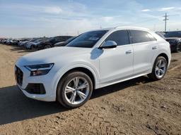 AUDI Q8 PREMIUM 2019 white  gas WA1BVAF1XKD016700 photo #2