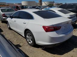 CHEVROLET MALIBU LS 2020 white  gas 1G1ZB5ST4LF118357 photo #3