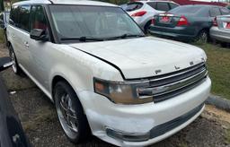 FORD FLEX SEL 2014 white 4dr spor gas 2FMGK5C86EBD07794 photo #2