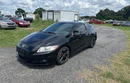 HONDA CR-Z EX 2014 black hatchbac hybrid engine JHMZF1C62ES000636 photo #3