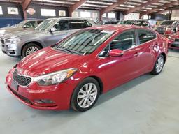 KIA FORTE EX 2015 red sedan 4d gas KNAFX4A80F5303435 photo #2