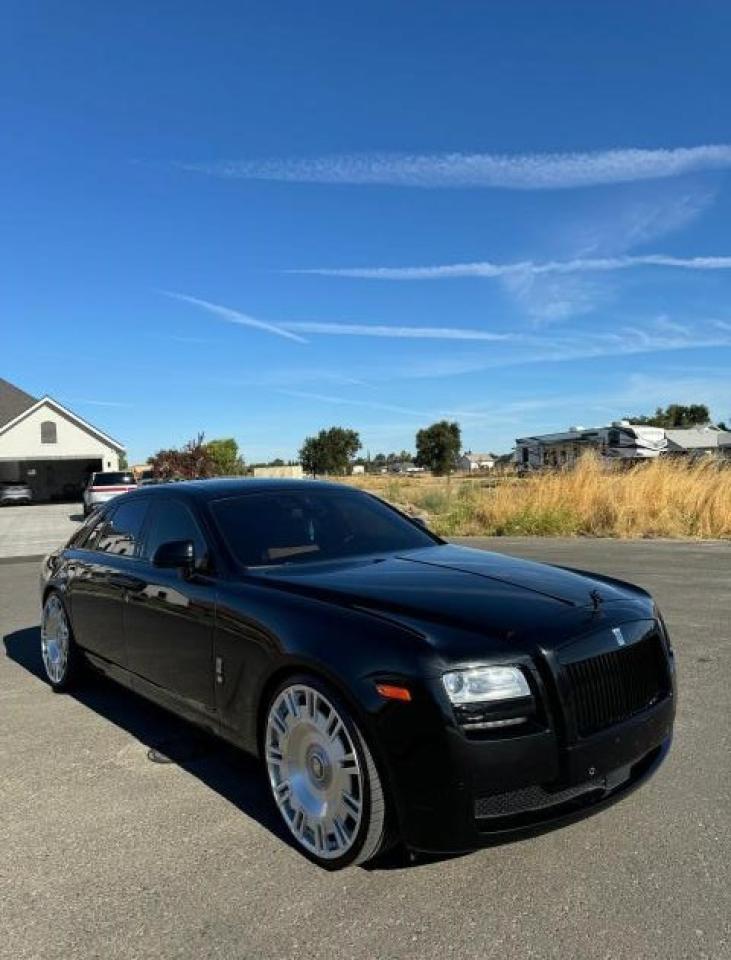 ROLLS-ROYCE GHOST 2014 black sedan 4d gas SCA664S51EUX52600 photo #1