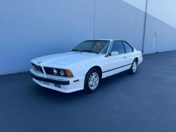 BMW 635 CSI AU 1988 white coupe gas WBAEC8418J3266779 photo #3