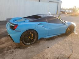 FERRARI 488 SPIDER 2017 blue  gas ZFF80AMA2H0227330 photo #4