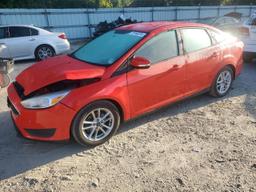 FORD FOCUS SE 2016 red  gas 1FADP3F27GL287424 photo #2