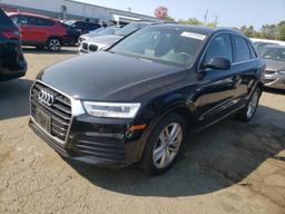 AUDI Q3 PREMIUM 2018 black  gas WA1JCCFS5JR025439 photo #2