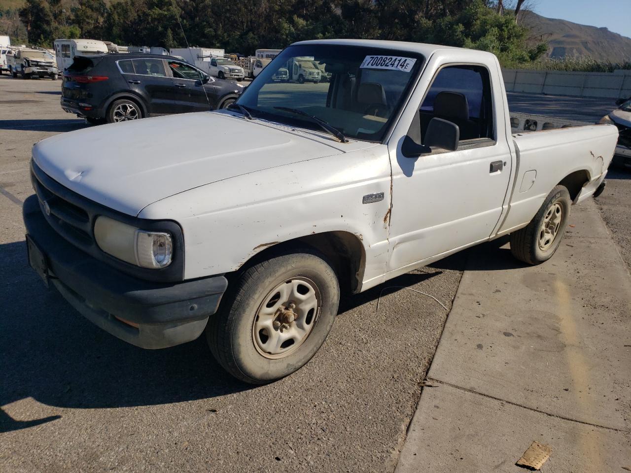 MAZDA B2300 1994 white  gas 4F4CR12A6RTM19469 photo #1