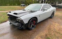 DODGE CHALLENGER 2021 gray  gas 2C3CDZL91MH524750 photo #3