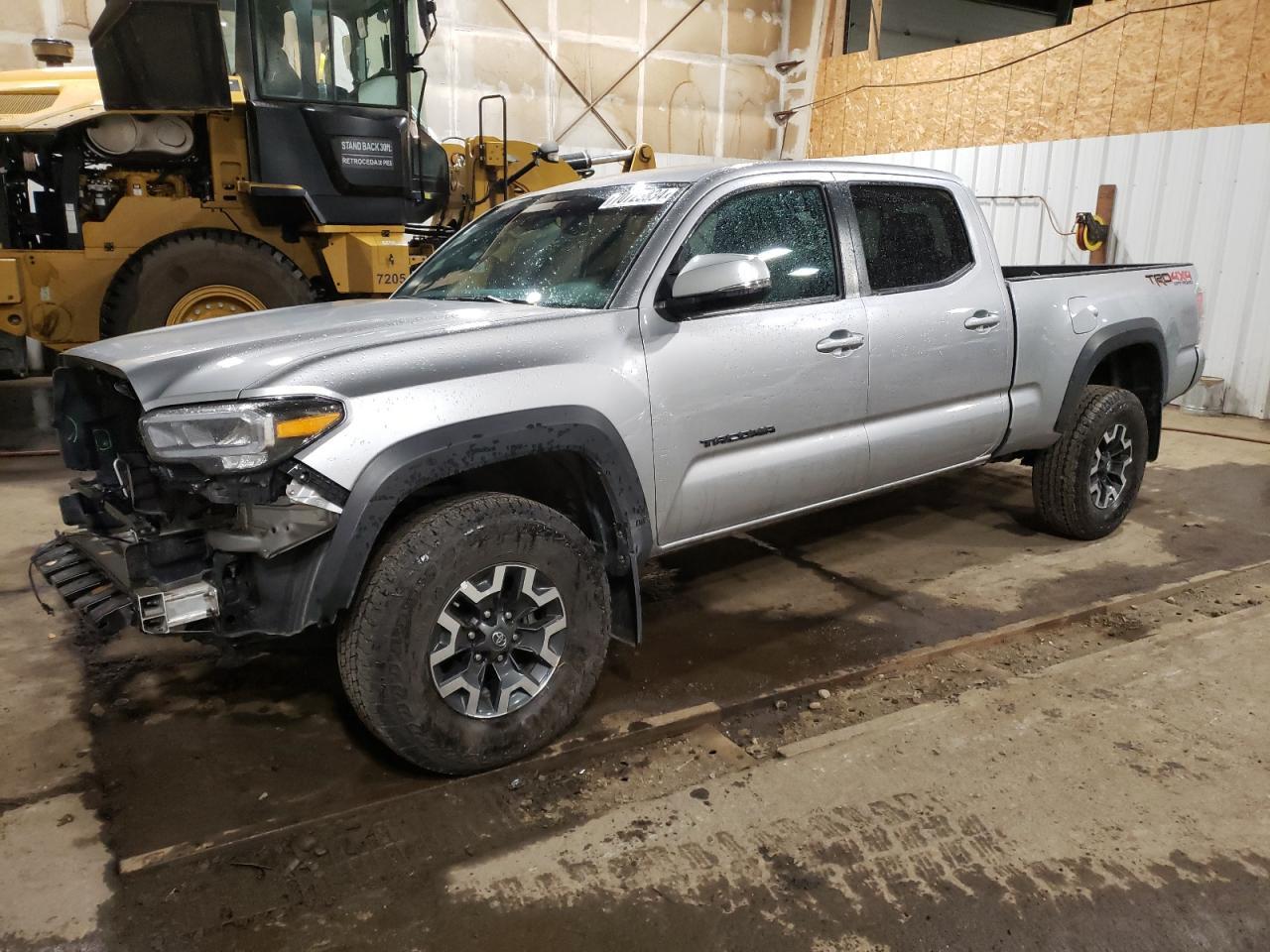 TOYOTA TACOMA DOU 2023 silver  gas 3TYDZ5BN6PT022027 photo #1