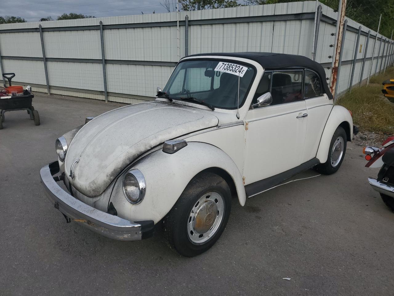 VOLKSWAGEN BEETLE CON 1974 white   1542446946 photo #1