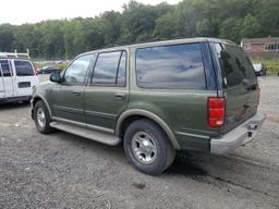 FORD EXPEDITION 2001 green 4dr spor gas 1FMRU17W21LB24830 photo #3