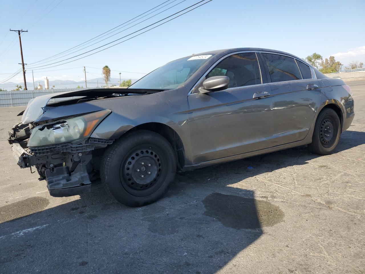 HONDA ACCORD LX 2010 gray  gas 1HGCP2F3XAA145856 photo #1