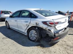 HYUNDAI SONATA HYB 2017 white  hybrid engine KMHE24L14HA053717 photo #3