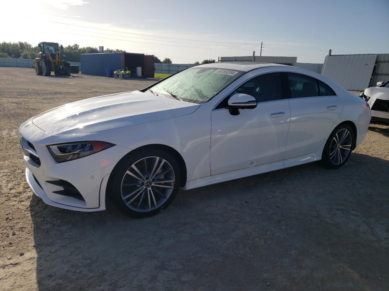 MERCEDES-BENZ CLS 450 2021 white  gas W1K2J5JB2MA087196 photo #1