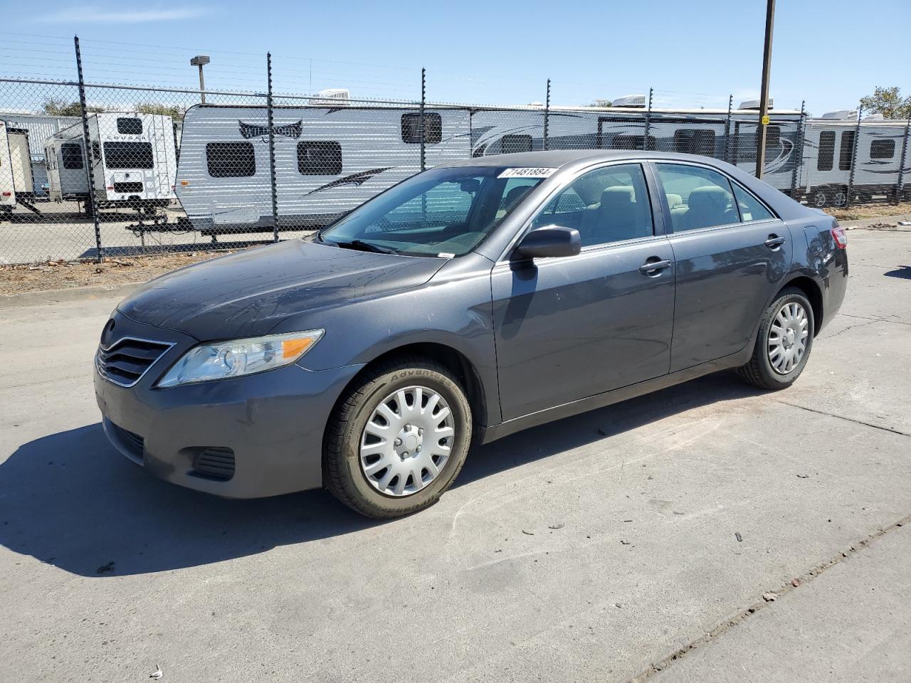 TOYOTA CAMRY BASE 2010 gray  gas 4T1BF3EK7AU012509 photo #1