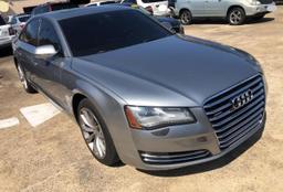 AUDI A8 QUATTRO 2012 gray sedan 4d gas WAUAVAFD2CN028862 photo #2