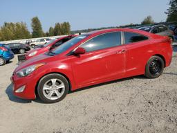 HYUNDAI ELANTRA CO 2013 red coupe gas KMHDH6AE9DU007434 photo #2