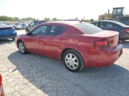 DODGE AVENGER SE 2013 red sedan 4d flexible fuel 1C3CDZAG5DN749567 photo #3