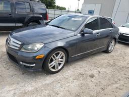 MERCEDES-BENZ C 300 4MAT 2013 gray sedan 4d gas WDDGF8AB5DR276418 photo #2