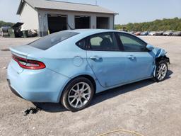 DODGE DART SXT 2013 blue sedan 4d gas 1C3CDFBA9DD259079 photo #4