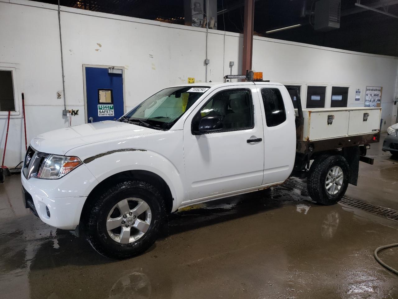 NISSAN FRONTIER S 2012 white 4dr ext gas 1N6AD0CW6CC419513 photo #1